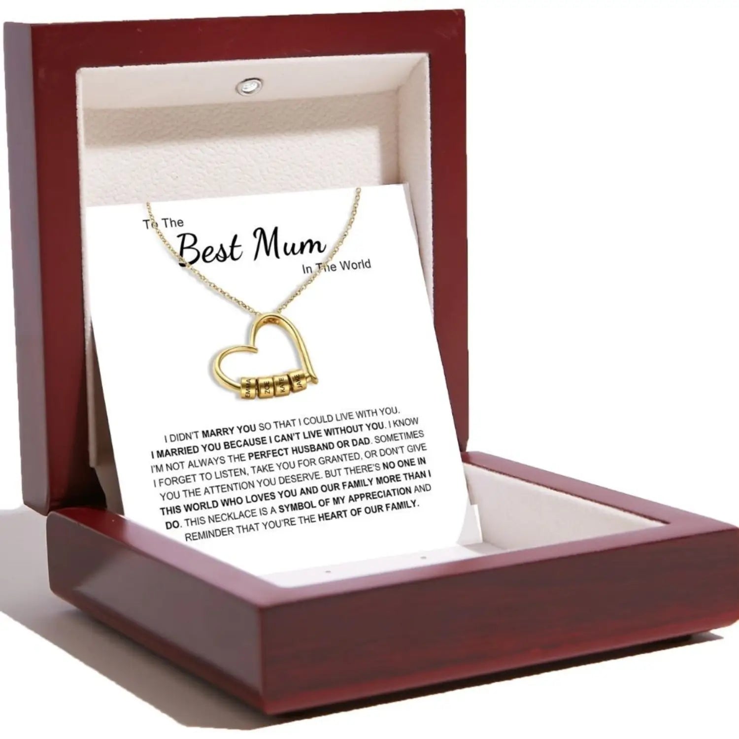 "The Heart of the Family" Necklace