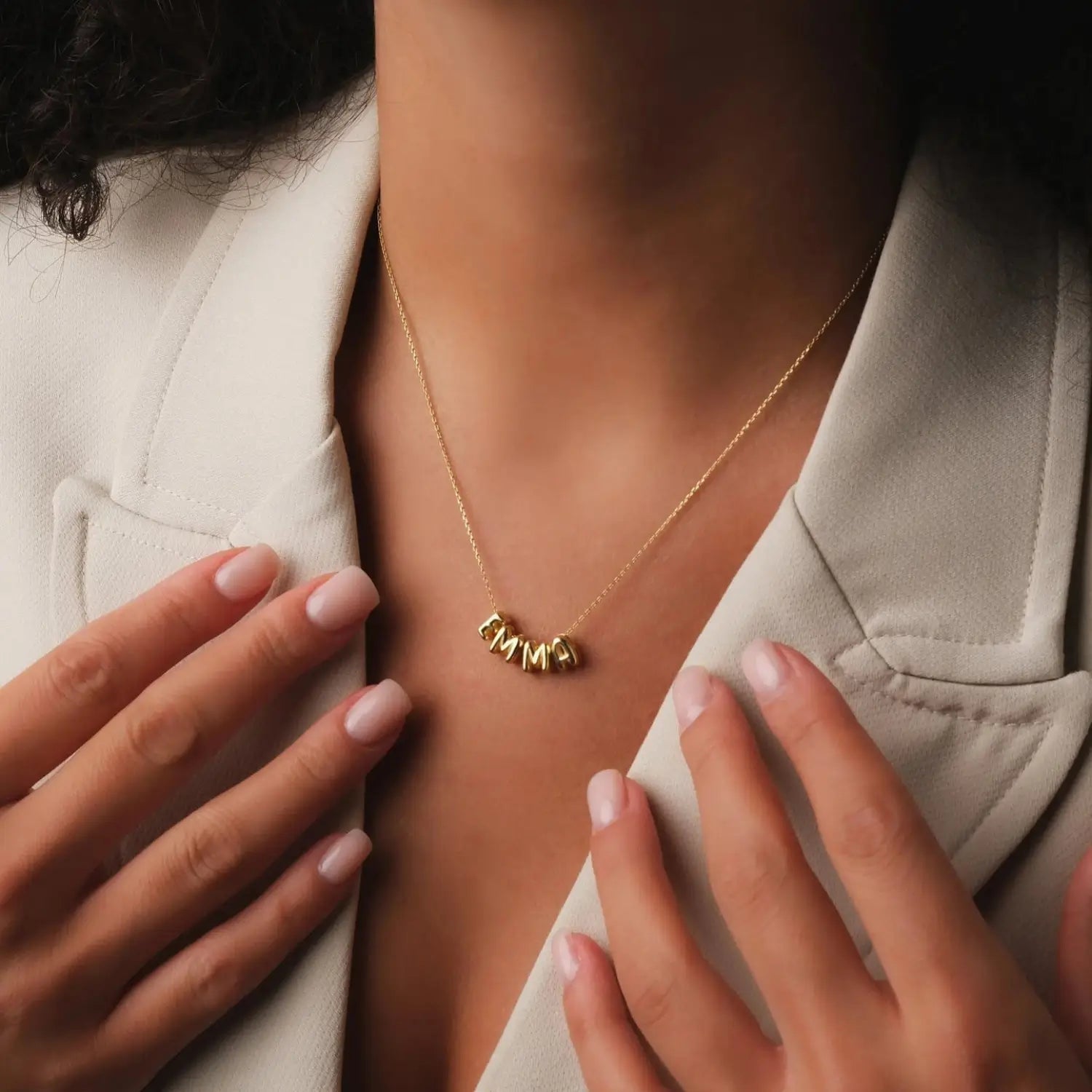 Floriva™ Name Bubble Necklace