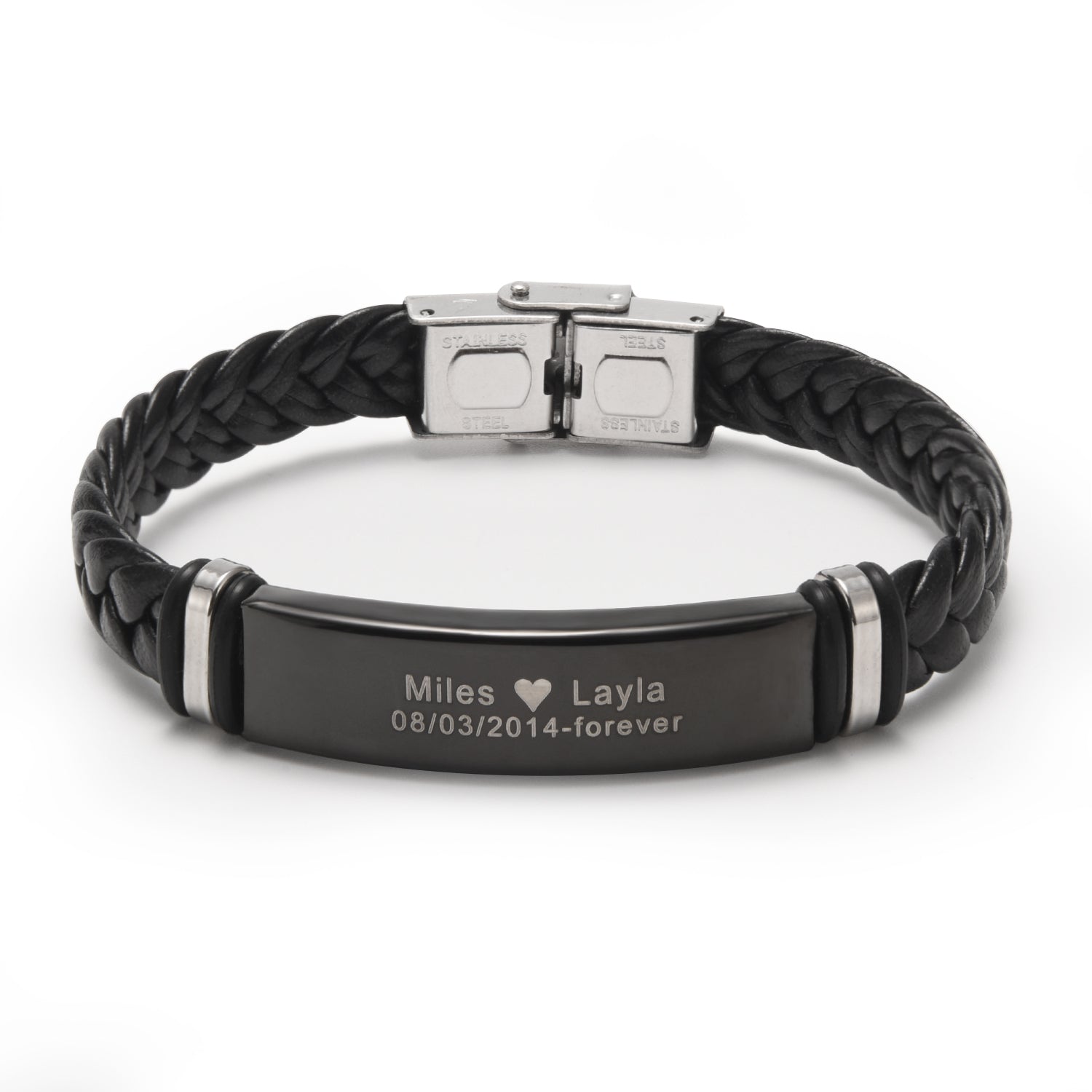 Forever Love Personalized Bracelet Gift Set