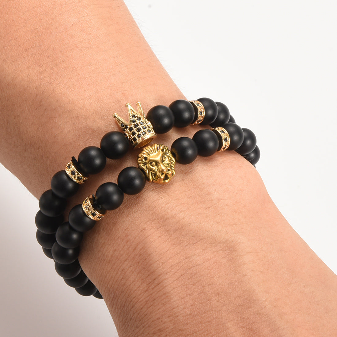 To My Man - Crowned Lion Bracelet Gift Set