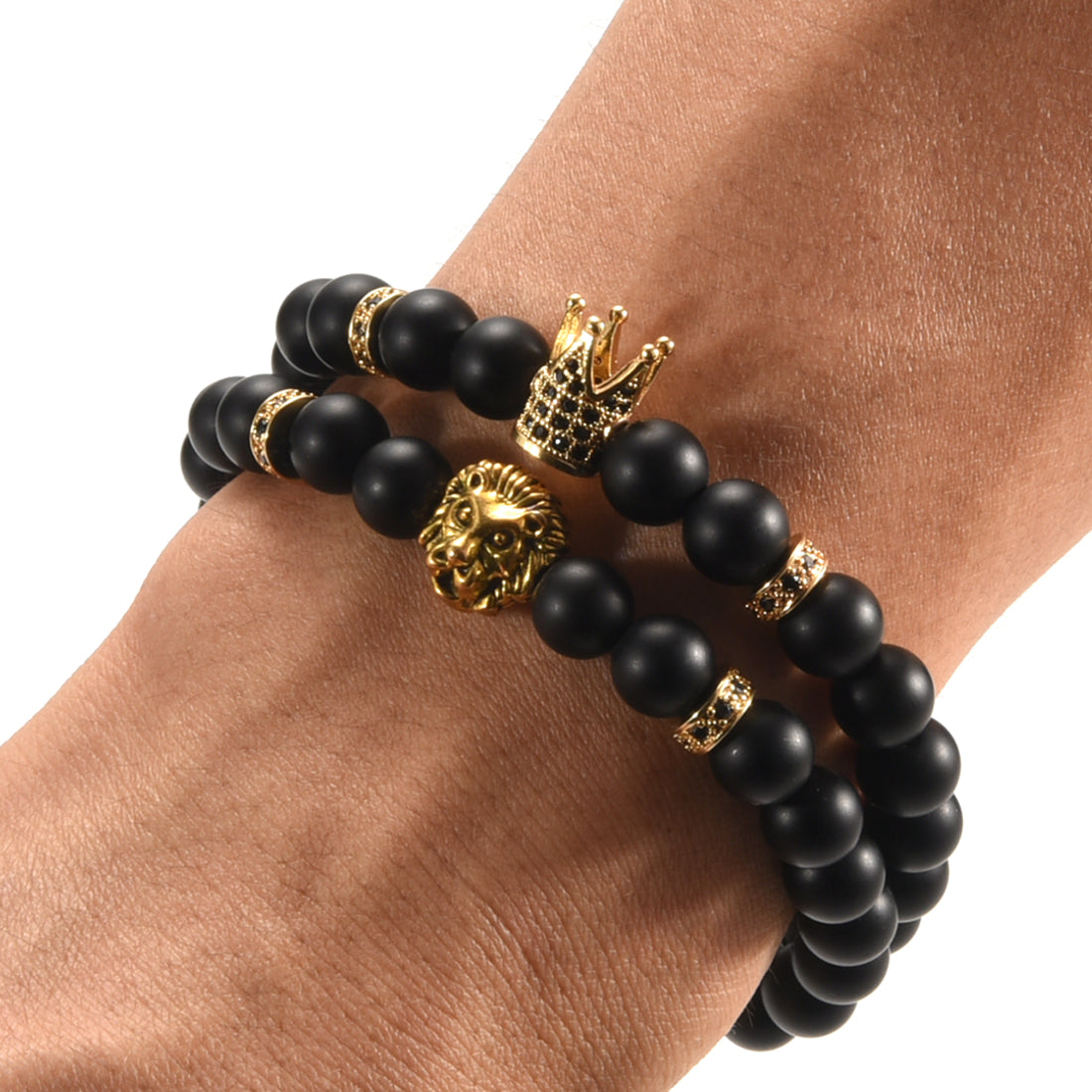 To My Man - Crowned Lion Bracelet Gift Set