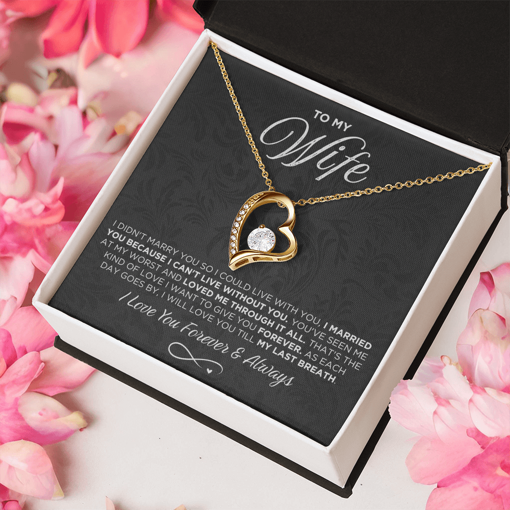 "To My Wife" - Eternal Love Necklace