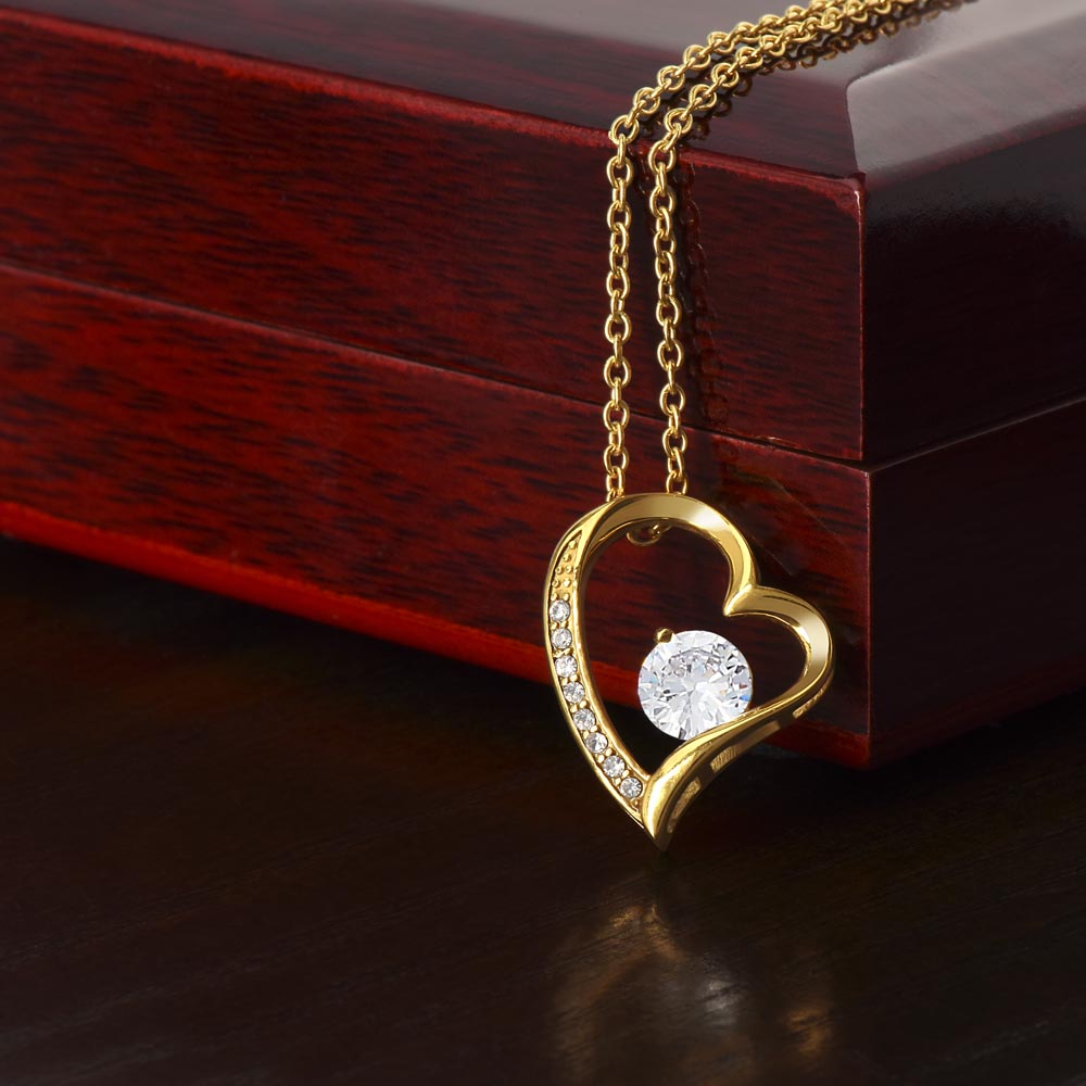 "Forever Love" - Necklace with a Luxury LED Box