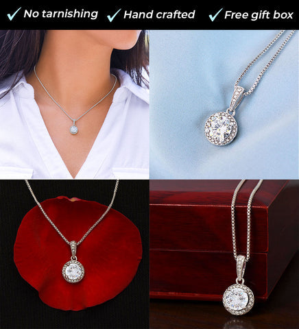 "To My Soulmate" Sparkling Pendant and Gift Box Set v2