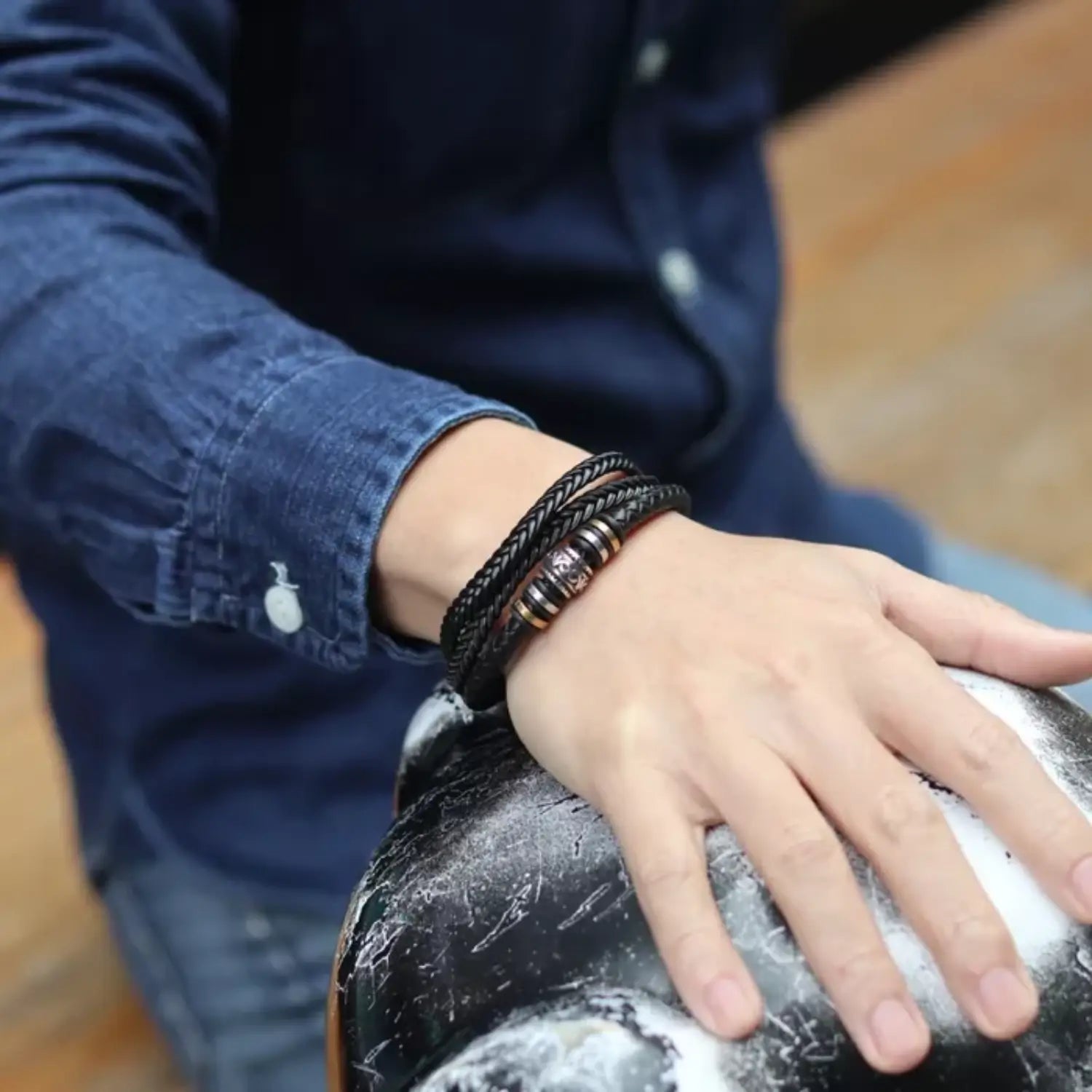 To My Son - "Love You Forever" Bracelet Set