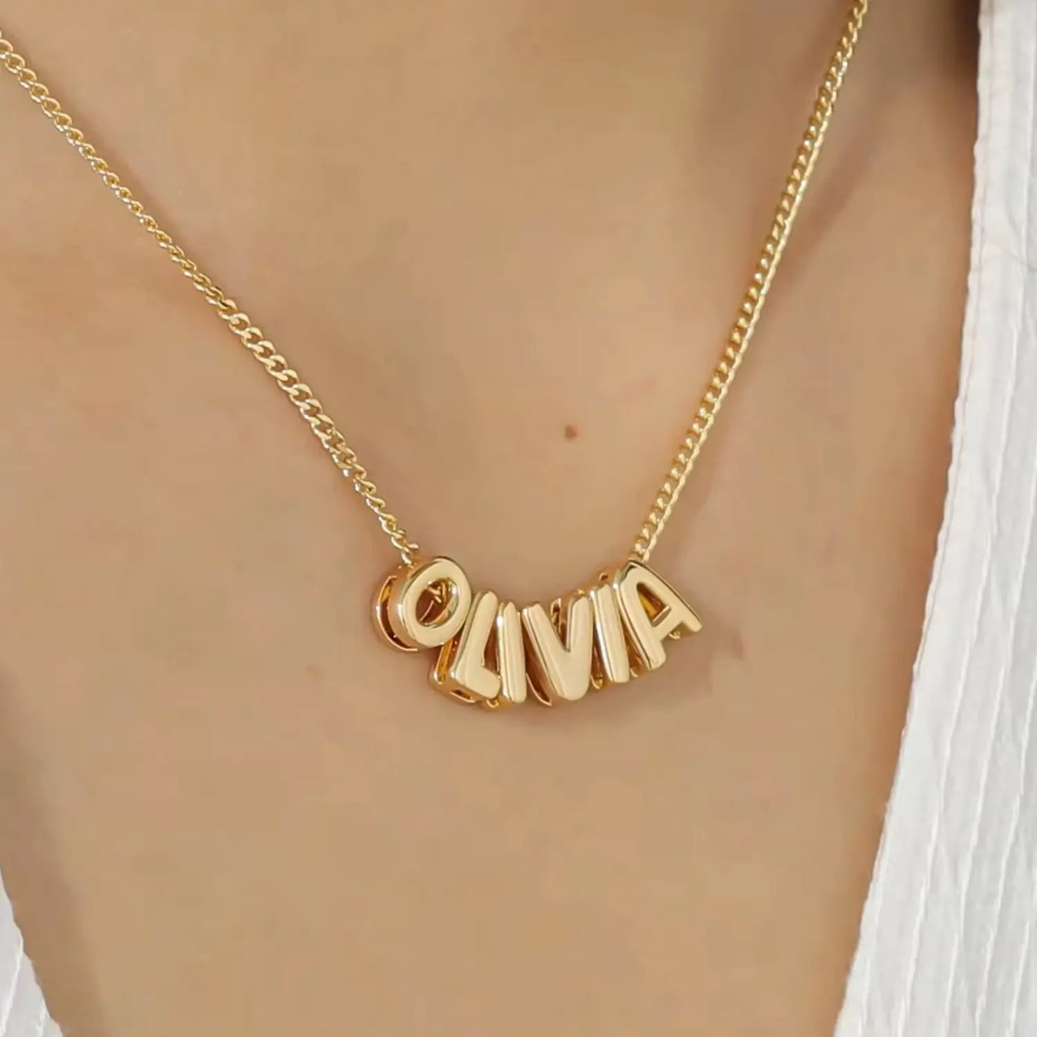 Floriva™ Name Bubble Necklace