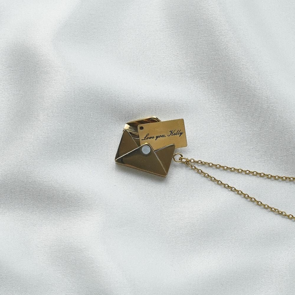 Forever Yours - Personalized Love Letter Necklace with a Luxury Box
