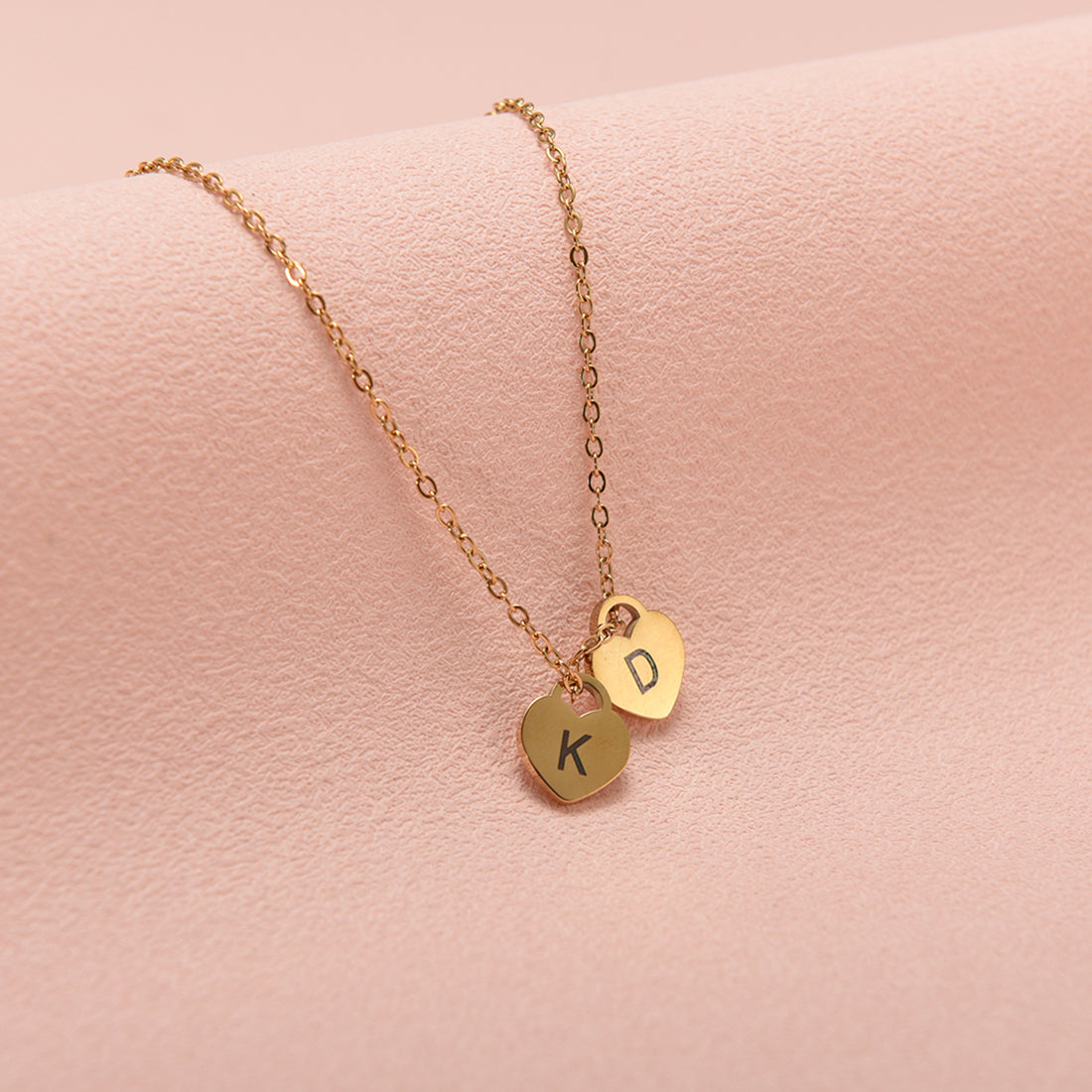"Hearts Locked Forever" – Personalized Necklace & Luxury LED Gift Box