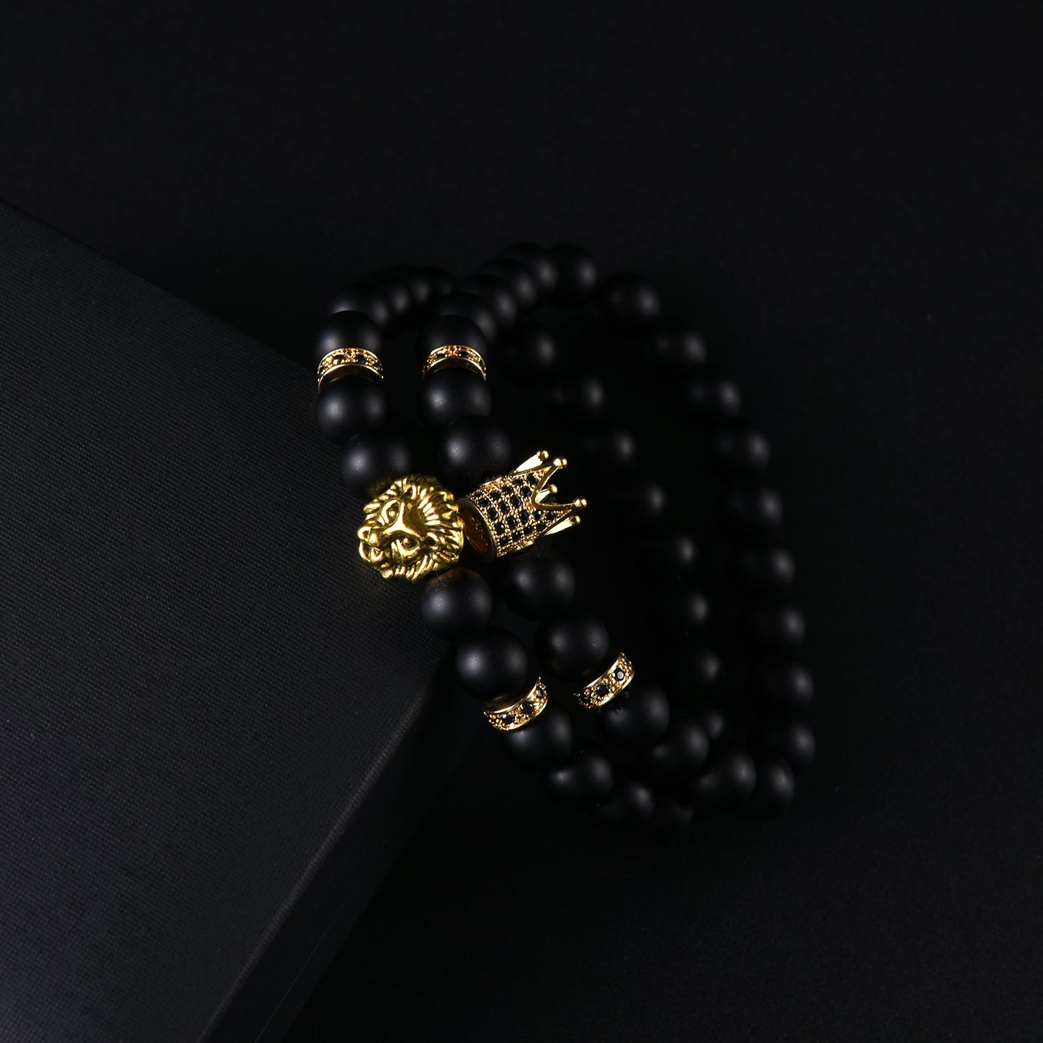 To My Man - Crowned Lion Bracelet Gift Set