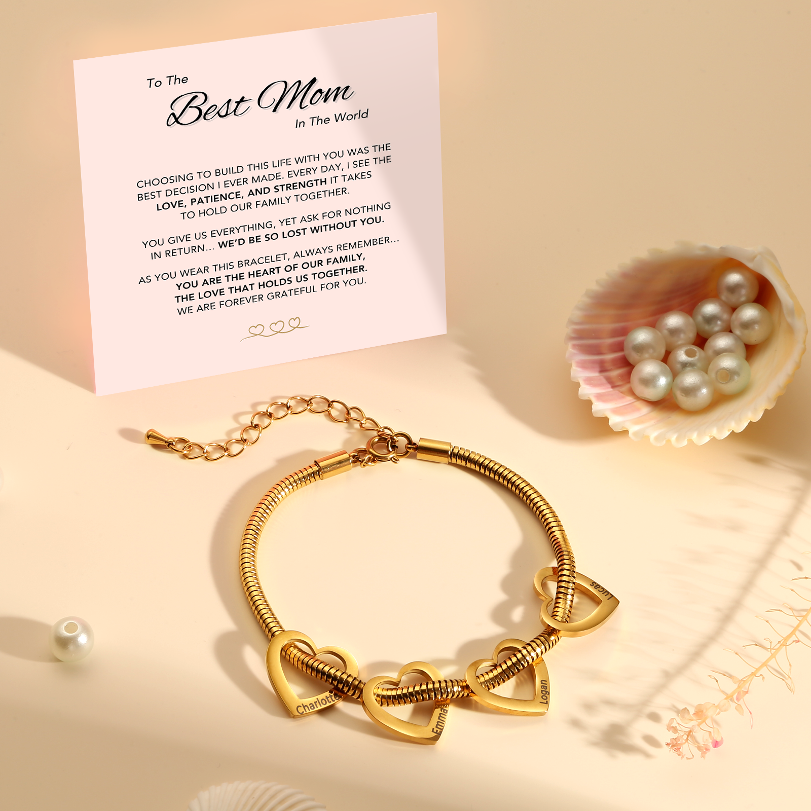 "The Heart of Our Family" Bracelet