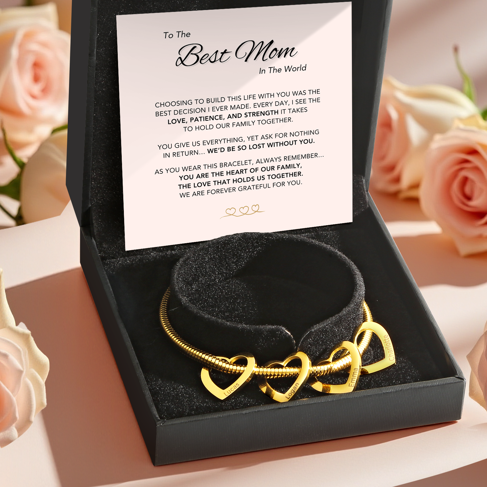 "The Heart of Our Family" Bracelet