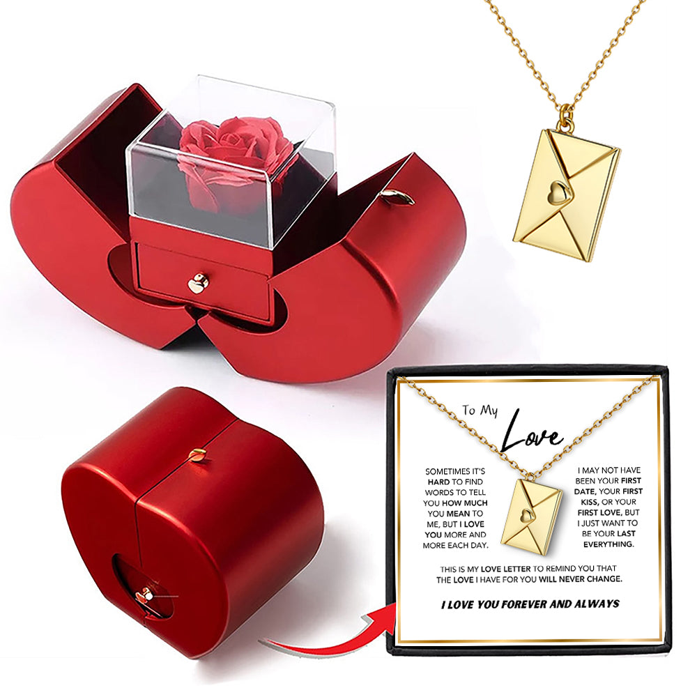 Forever Yours - Personalized Love Letter Necklace with a Luxury Box