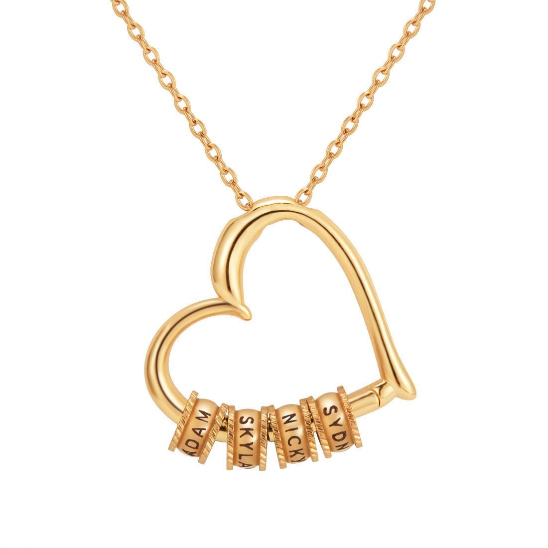 Heart of Our Family – Personalized Necklace with Luxury LED Box