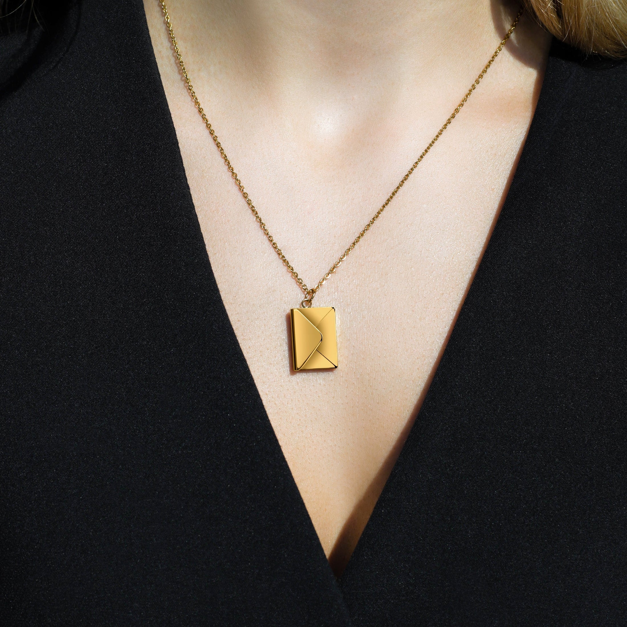Eternal Promise - Love Letter Necklace & Forever Rose Gift Set