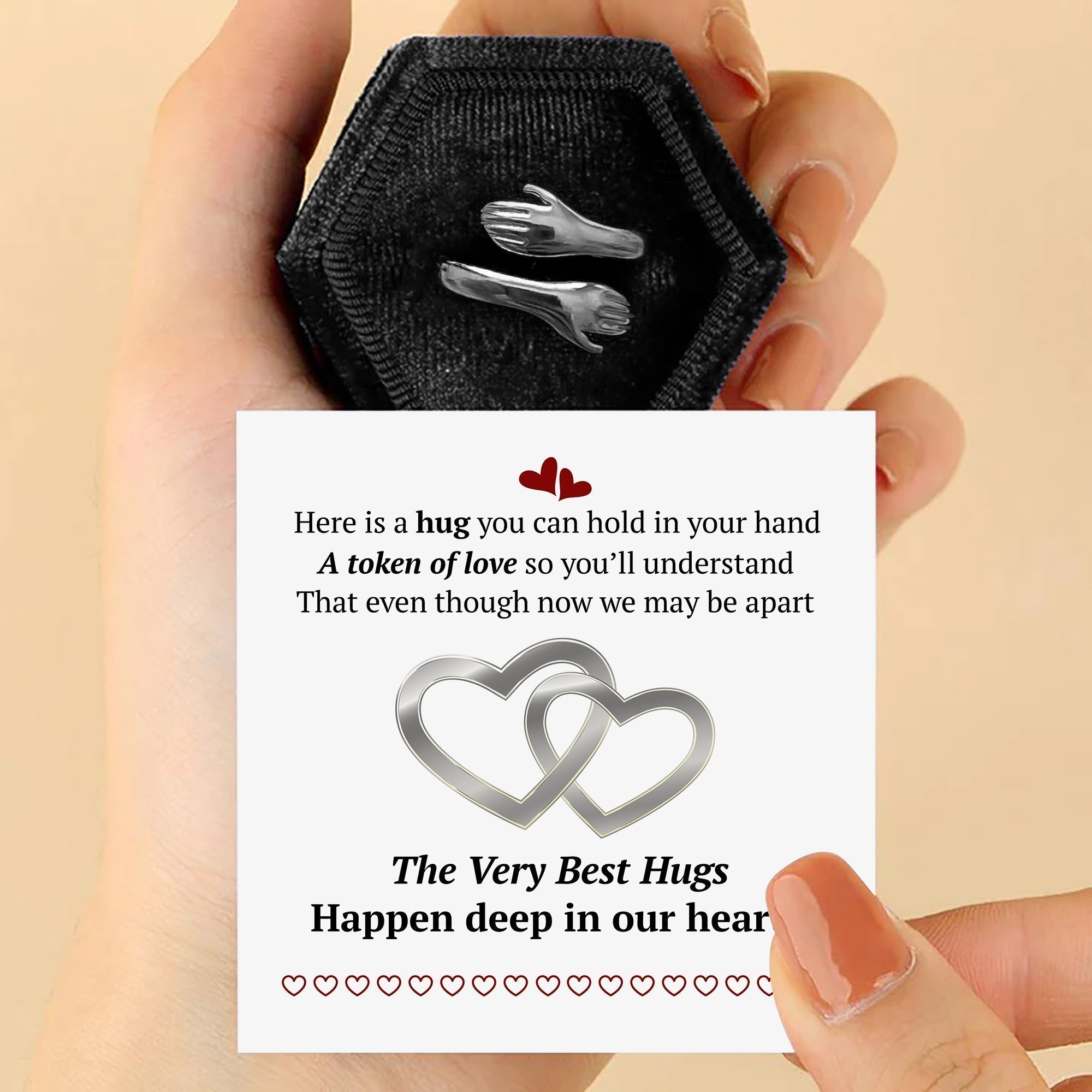 To My Soulmate - Hug Ring