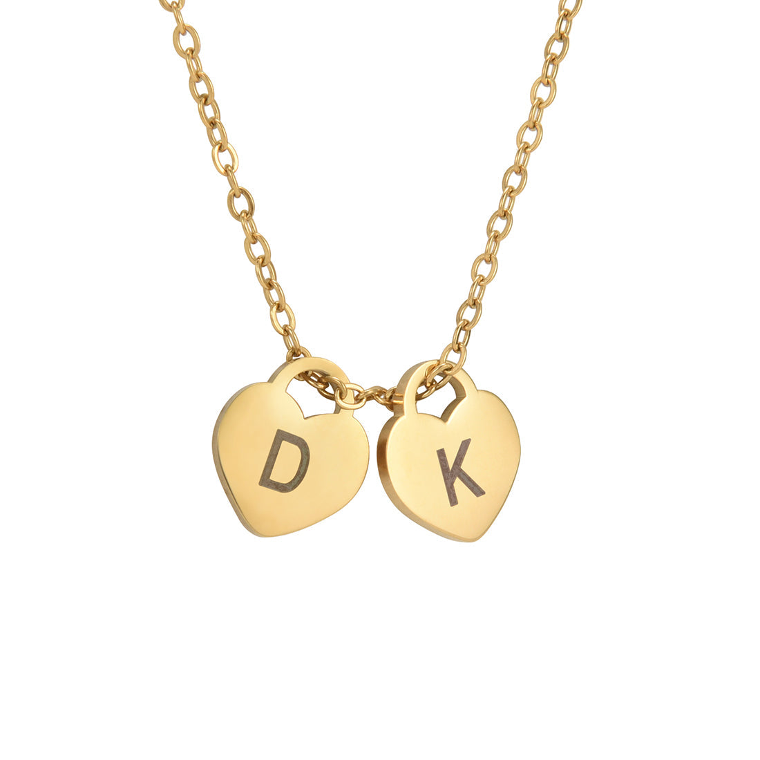 "Hearts Locked Forever" – Personalized Necklace & Luxury LED Gift Box