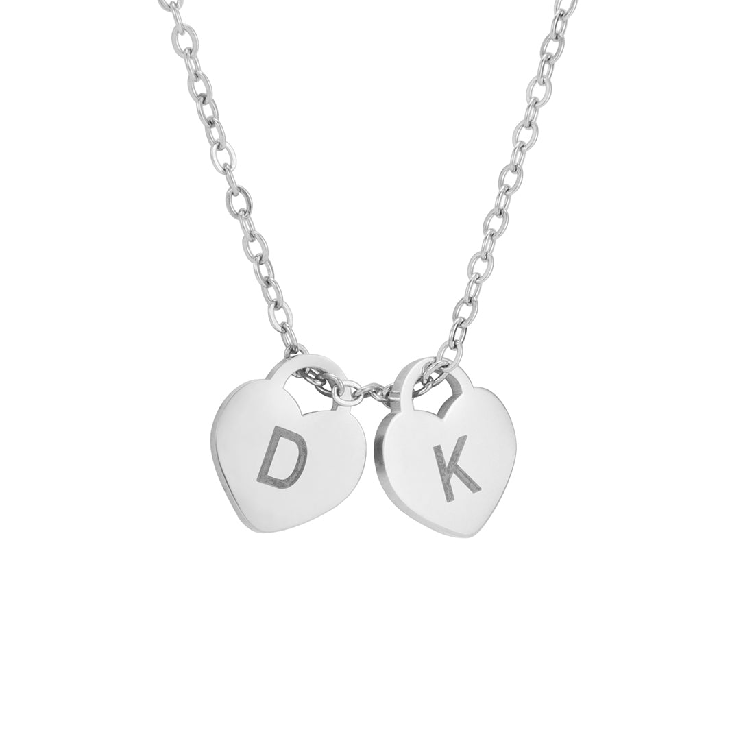 "Hearts Locked Forever" – Personalized Necklace & Luxury LED Gift Box