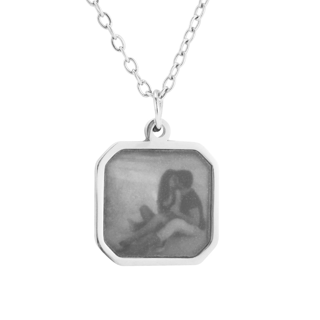 Heated Magic Photo Necklace & Luxury Forever Rose Box