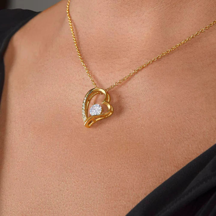 "Forever Love" - Necklace with a Luxury LED Box