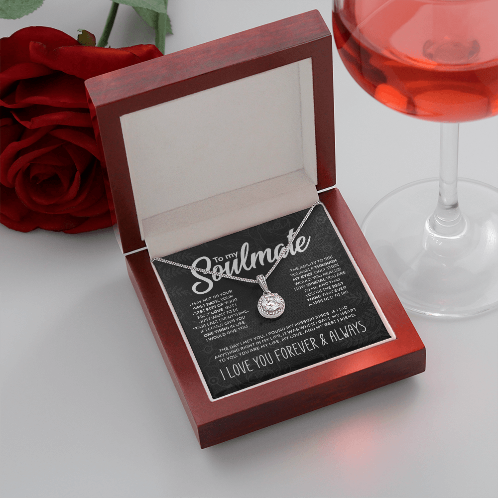To My Soulmate - Sparkling Pendant Gift Set