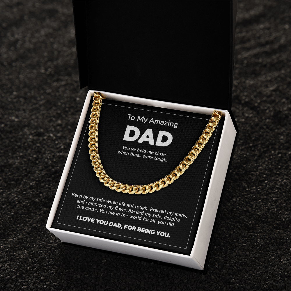 To Dad - You Held Me Close